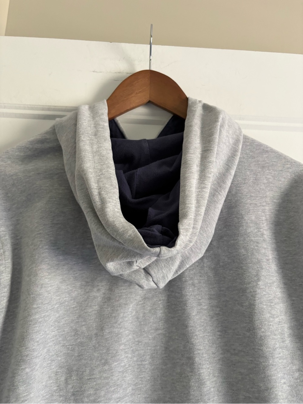 Brooks Brothers Stretch Sueded Cotton Jersey Hoodie Sz Large - Picture 9 of 13